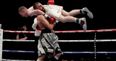 Paddy Barnes’ successful professional debut ended in rather odd circumstances
