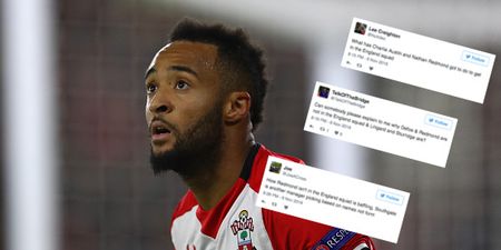 England fans aren’t happy to see Nathan Redmond left out of another squad