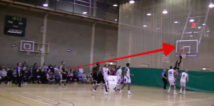 WATCH: Ridiculous alley-oop and dunk prove Griffith Swords do indeed bring the Thunder
