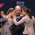 Watch: Ronda Rousey made a cameo appearance at the UFC 205 weigh-ins