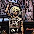 WATCH: Khabib Nurmagomedov positions himself perfectly for Conor McGregor grudge match