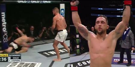 WATCH: Frankie Edgar overcomes incredible adversity to defeat Jeremy Stephens