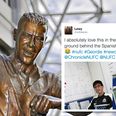 Newcastle fans spot something brilliant on the wall of Spanish coach’s office