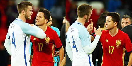 Manchester United’s Ander Herrera is a marked man following Spain’s draw with England