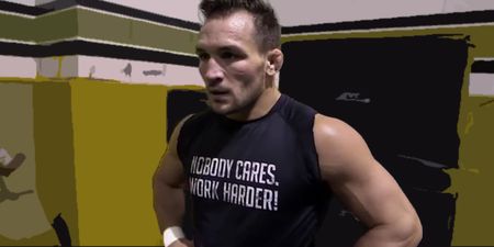 WATCH: Bellator champion Michael Chandler packs on outrageous amount of weight following weigh-in