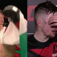 WATCH: UFC Belfast star Brett Johns breaks down in tears reflecting on historic victory