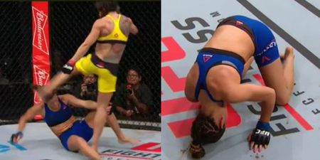 Brazilian MMA head believes UFC fighter feigned injury following controversial kick