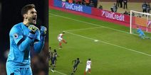WATCH: Hugo Lloris pulls off brilliant penalty save to deny Radamel Falcao