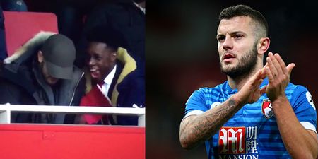 Danny Welbeck does watching Jack Wilshere no favours after Arsenal scored against Bournemouth
