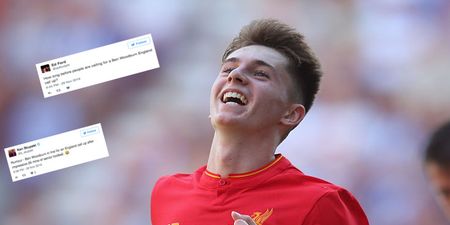 Even being Welsh can’t stop Ben Woodburn being touted for an England call-up
