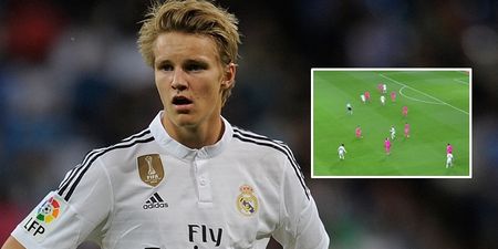 Footage from Martin Ødegaard’s full Real Madrid bow shows what the fuss is about