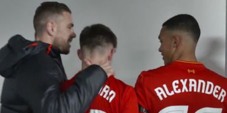 Tunnel footage following Leeds win shows exactly why Jordan Henderson is Liverpool captain