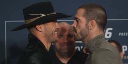 The likely reason why Donald Cerrone and Matt Brown’s staredown was so intense
