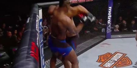 WATCH: UFC’s scariest heavyweight prospect Francis Ngannou scores another quick finish