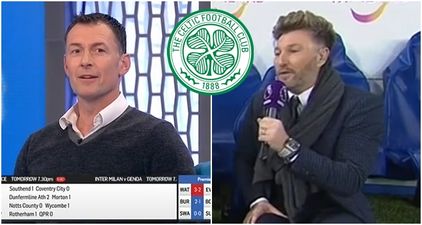 WATCH: Chris Sutton takes Robbie Savage to task over his views on Celtic