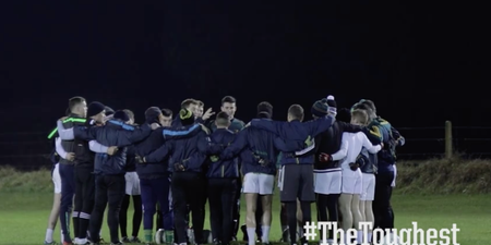 WATCH: Offaly village Rhode taking on goliath of St Vincent’s without two of their foot soldiers