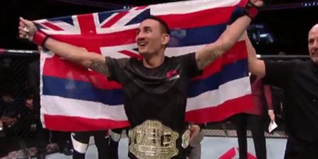 Max Holloway cuts Showtime short as he gets his hands on UFC gold in Toronto