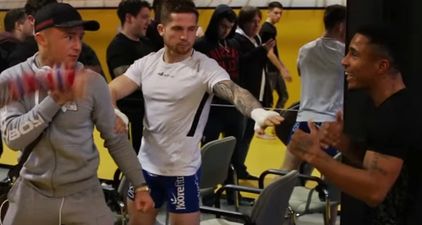 WATCH: James Gallagher involved in confrontation with Bellator 169 opponent at open workout