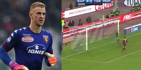 Helpless Joe Hart could only watch this measured-to-perfection Dries Mertens chip