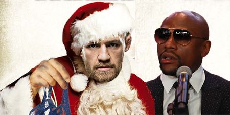 Floyd Mayweather will be doing very well to ignore Conor McGregor’s violent Christmas message