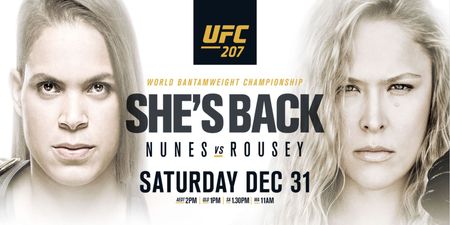 UFC 207 main card loses massive fight but there’s an understandable reason