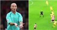 Referee Mike Dean pulls off second nutmeg dummy in 10 days