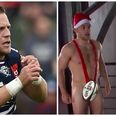 WATCH: Ian Madigan in a mankini engaging in some weird ass challenge with Adam Ashley-Cooper