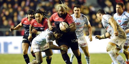 WATCH: Mathieu Bastareaud gives us a terrifying reminder of how much of an absolute beast he is