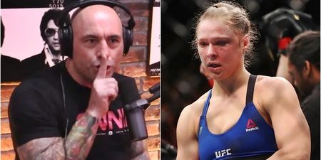 WATCH: Joe Rogan’s commentary on replay of Ronda Rousey fight is spot on