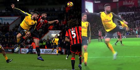 Olivier Giroud’s ’embarrassing’ celebration has disgusted football fans everywhere