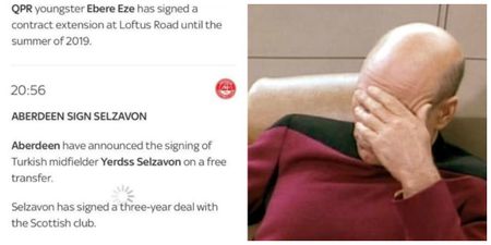Impressive fake transfer rumour fools the internet