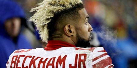 Odell Beckham Jr. reportedly punched a hole in the wall after one of his worst performances