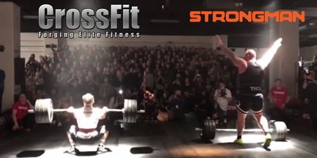 Finally, an answer to how effective CrossFit is, head to head with Strongman in a lifting contest