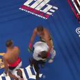 WATCH: Badou Jack landed a hook on the referee in his fight against James DeGale