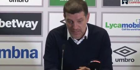 Slaven Bilic dropped an f-bomb when asked about Dimitri Payet in press conference