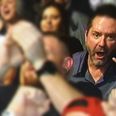 Of course Mike Goldberg showed up at the first UFC event since he parted ways with the promotion