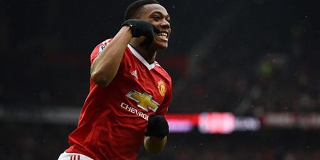 Anthony Martial reveals his two footballing heroes