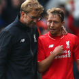 Lucas Leiva’s long awaited goal was the perfect reward for Liverpool’s most respected professional