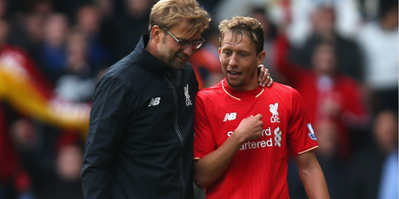 Lucas Leiva’s long awaited goal was the perfect reward for Liverpool’s most respected professional