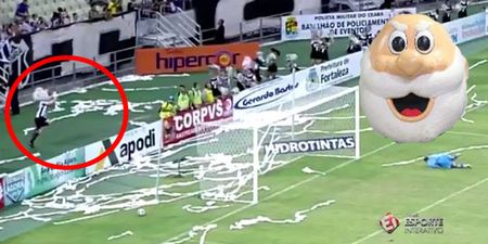 WATCH: Very unlikely hero pulls off greatest goalkeeping moment of the weekend