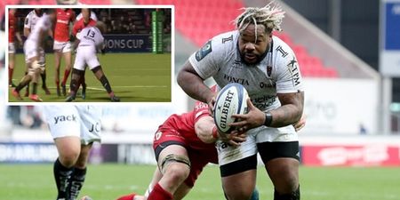 WATCH: Ireland have this to look forward to as French behemoth Mathieu Bastareaud brings the pain
