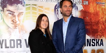 Eddie Hearn has some great news for Katie Taylor fans after St. Patrick’s weekend cancellation