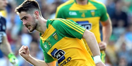 Ryan McHugh has cottoned onto a simple choice that makes it easier to play inter-county football