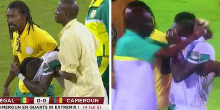 Sadio Mane was inconsolable after missing crucial penalty that sends him back to Liverpool