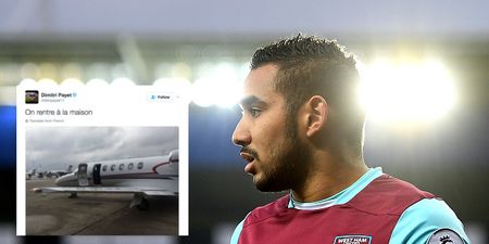 West Ham fans react angrily to Dimitri Payet’s ‘homecoming’ tweet