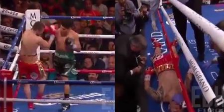 WATCH: Mikey Garcia delivers one of the most brutal knockouts you’ll ever see to become three-weight world champion