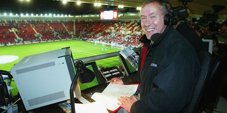 We’d love to know how long Martin Tyler had this gem in his back pocket