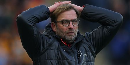 Even Jurgen Klopp admits his ambitions for the rest of the season are a bit dodgy
