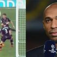 Irony not lost as Thierry Henry tries to justify Alexis Sanchez’s controversial handball goal