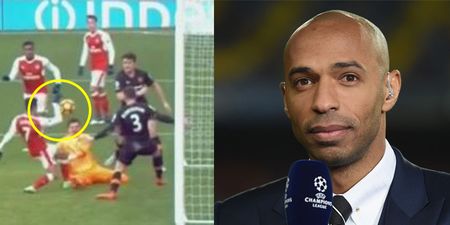 Irony not lost as Thierry Henry tries to justify Alexis Sanchez’s controversial handball goal